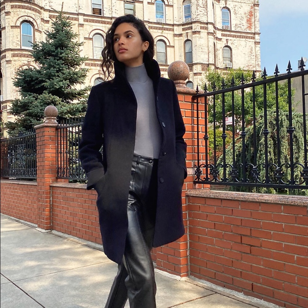 ✨NEW✨ Aritzia Wilfred Cocoon Coat in Black